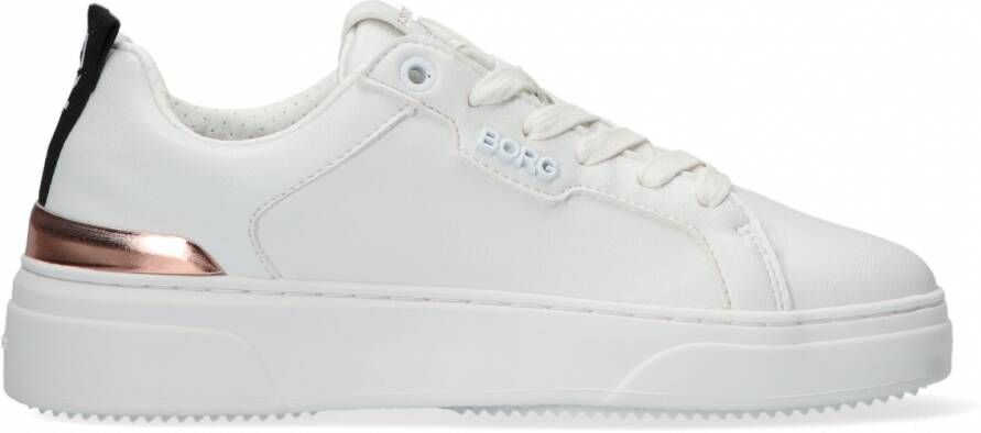 Björn Borg Bjorn Borg Bjorn Borg Sneakers Wit Imitatieleer 101240 Dames Kunstleer