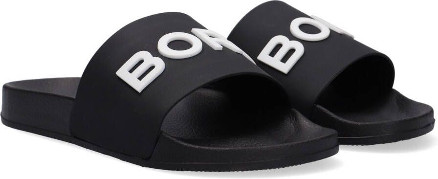 BJORN BORG Zwarte Badslippers Knox Mld K