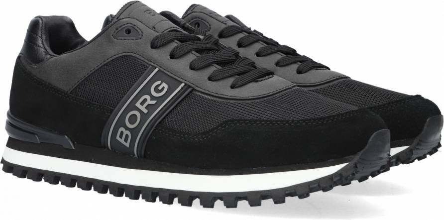 Bjorn Borg Zwarte Lage Sneakers R2000 Nyl