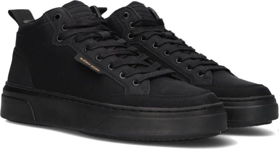 Björn Borg Trendy Heren Sneaker met Hoogwaardige Materialen Black Heren