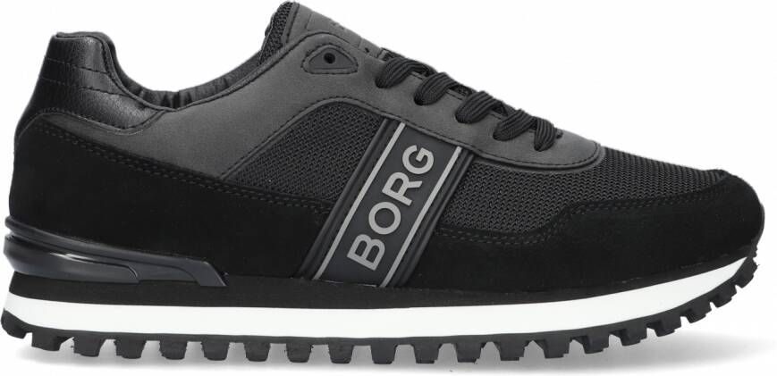 Björn Borg Bjorn Borg R2000 Nyl M Lage sneakers Leren Sneaker Heren Zwart