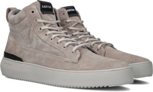 Blackstone SOLEY YG12 WEATHERED TEAK HIGH SNEAKER Man Beige