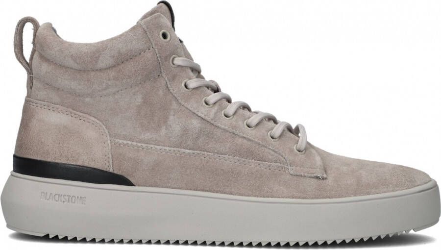 Blackstone SOLEY YG12 WEATHERED TEAK HIGH SNEAKER Man Beige