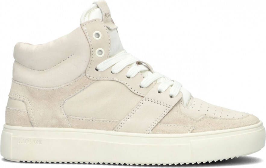 Blackstone XW42 BEIGE HIGH TOP SNEAKER Vrouw Beige