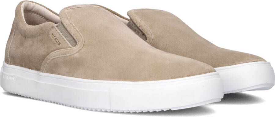 BLACKSTONE Loafers Heren Bg140 Maat: 45 Materiaal: Leer Kleur: Beige