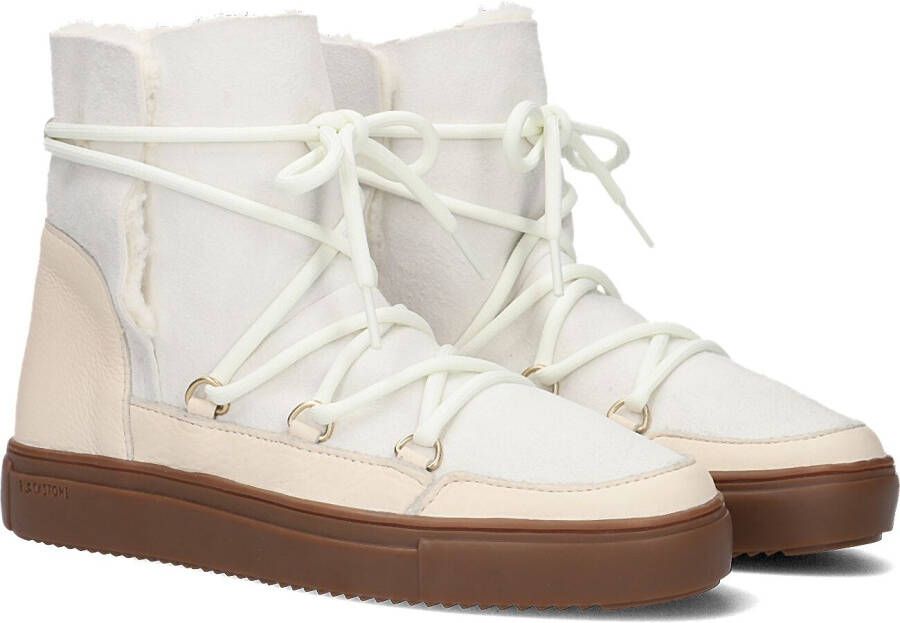 Blackstone UKI UL87 Off White Sneaker (high) Vrouw Off white