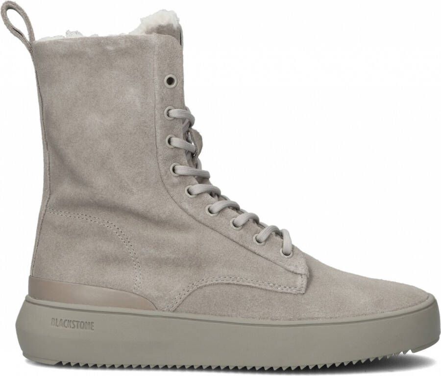 Blackstone NORA YL67 WEATHERED TEAK BOOTS SHEEPSKIN Vrouw Beige