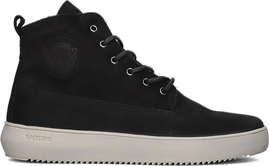 BLACKSTONE Hoge Sneakers Heren Aspen Nubuck Zwart