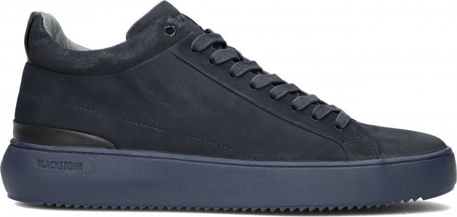 BLACKSTONE Lage Sneakers Heren Yg23 Maat: 45 Materiaal: Nubuck Kleur: Blauw - Foto 2
