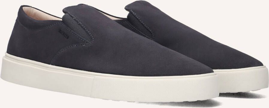 BLACKSTONE Loafers Heren Ruby Banks Maat: 46 Materiaal: Suède Kleur: Blauw