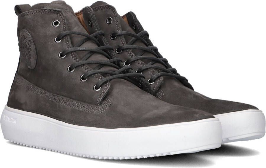 Blackstone Grijze Hoge Sneaker Aspen