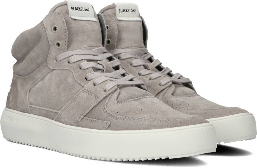BLACKSTONE Hoge Sneakers Heren Yg01 Maat: 41 Materiaal: Suède Kleur: Grijs