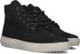 Blackstone ASPEN YG26 ASPHALT HIGH-SNEAKER SHEEPSKIN Man Black - Thumbnail 1