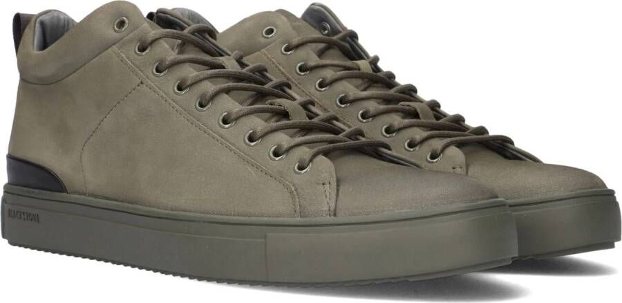 Blackstone Groene Hoge Sneaker Sg19