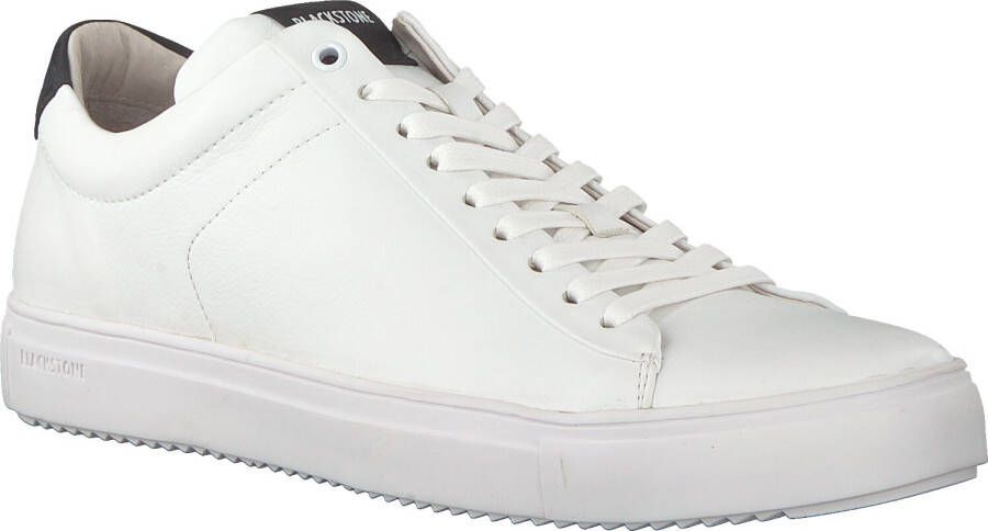 Blackstone ROGER LOW RM50 White Black Sneaker (low) Heren White