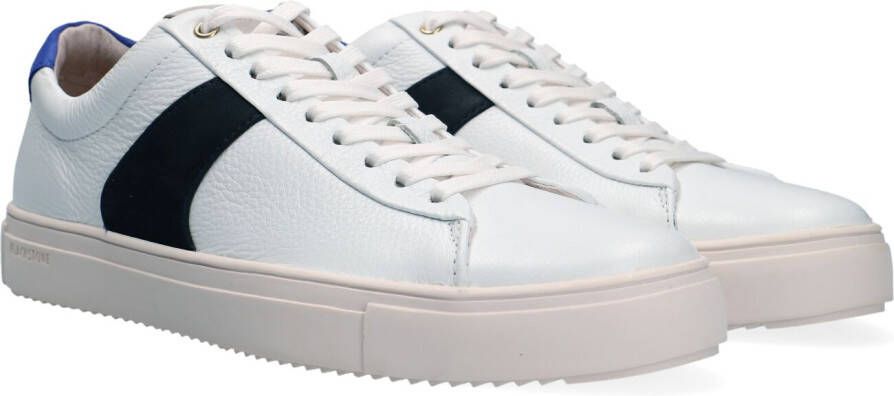 Blackstone Vg08 White Dark Green Mid -Sneaker White Heren