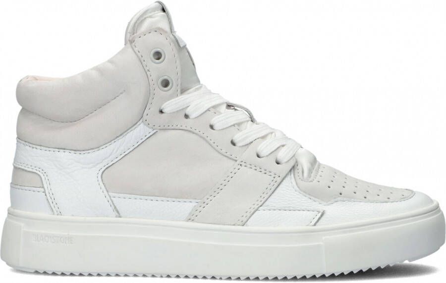 Blackstone XW42 WHITE HIGH TOP SNEAKER Vrouw White