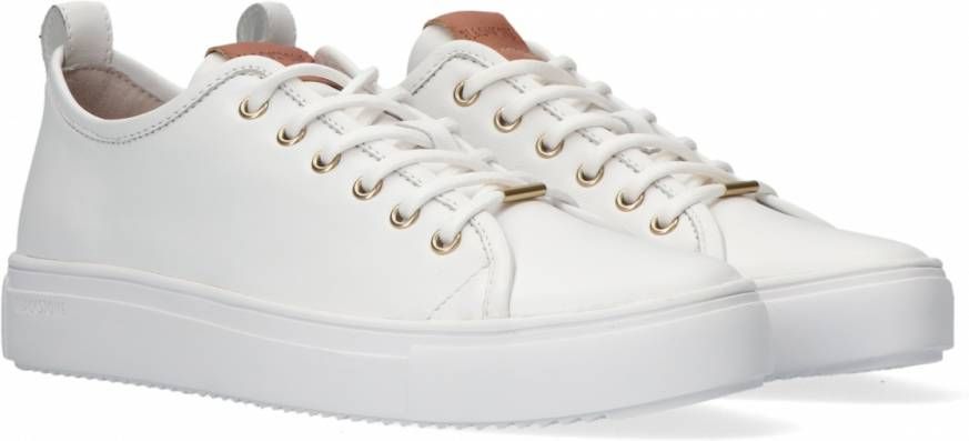 Blackstone Witte Lage Sneakers Pl97