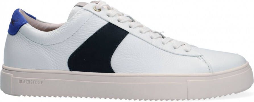 Blackstone Vg08 White Dark Green Mid -Sneaker White Heren