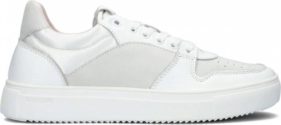 Blackstone Witte Xw41 Lage Sneakers