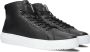 Blackstone Yg09 Hoge sneakers Leren Sneaker Heren Zwart - Thumbnail 1