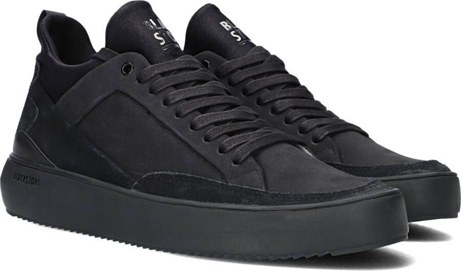 Blackstone Sneakers Dames Lage sneakers Herenschoenen Leer YG15 Zwart