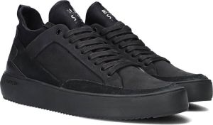 Blackstone Sneakers Dames Lage sneakers Herenschoenen Leer YG15 Zwart