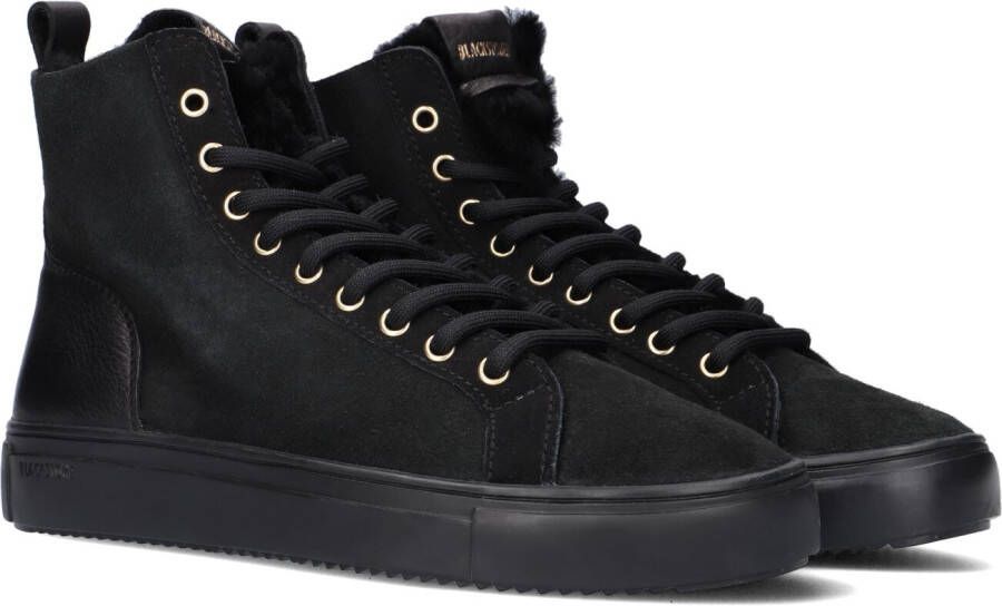 Blackstone AKNA YL55 NERO HIGH SNEAKER Vrouw Black