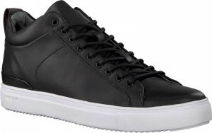 Blackstone Sg29 Black Mid Sneaker Zwart Heren