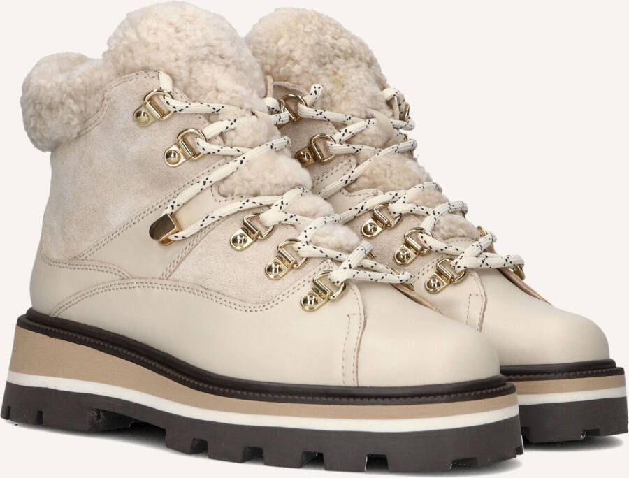 BLASZ Veterboots Dames 264 Maat: 38 Materiaal: Leer Kleur: Beige
