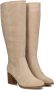 BLASZ Shn2259-08 Laarzen Suède Dames Beige - Thumbnail 1