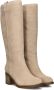 BLASZ Shn2581-07 Laarzen Suède Dames Beige - Thumbnail 1