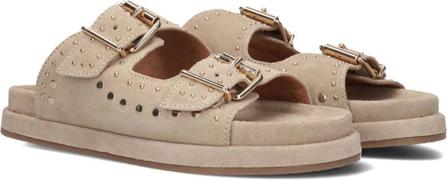 BLASZ Slippers Dames Lpmag-07 Maat: 43 Materiaal: Suède Kleur: Beige
