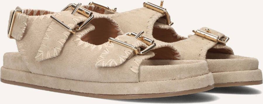 BLASZ Sandalen Dames Lpmag-15 Maat: 41 Materiaal: Suède Kleur: Beige