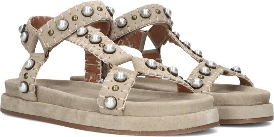 BLASZ Dames Saran-14 Maat: 39 Materiaal: Suède Kleur: Beige