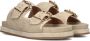 BLASZ Slippers Dames Mag-40 Maat: 38 Materiaal: Suède Kleur: Beige - Thumbnail 1