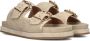 BLASZ Slippers Dames Mag-40 Maat: 42 Materiaal: Suède Kleur: Beige - Thumbnail 1