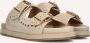 BLASZ Slippers Dames Maggie-07 Maat: 38 Materiaal: Suède Kleur: Beige - Thumbnail 1