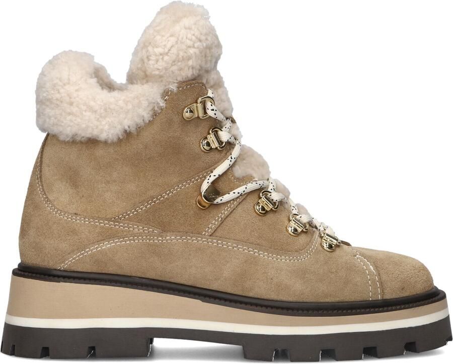 BLASZ Veterboots Dames 264 Maat: 38 Materiaal: Suède Kleur: Beige - Foto 3