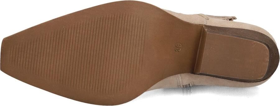 BLASZ Shn3a231-43 Enkellaarsjes Enkelboots met rits Dames Beige