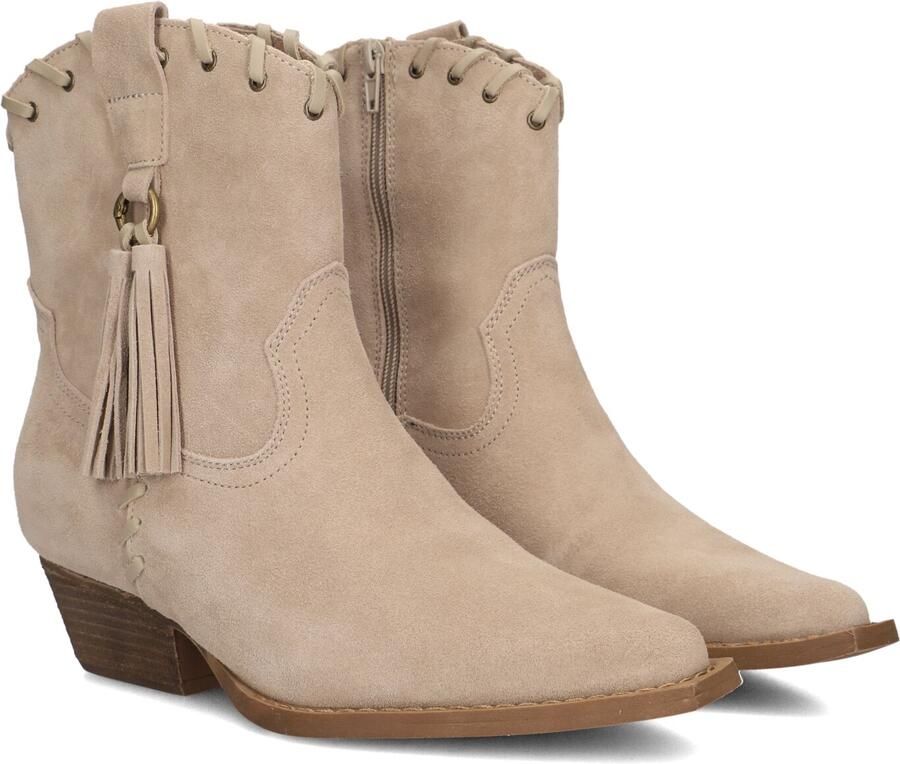 BLASZ Shn3a231-43 Enkellaarsjes Enkelboots met rits Dames Beige - Foto 3