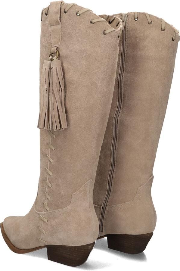BLASZ Shn3a231-44 Laarzen Suède Dames Beige - Foto 4