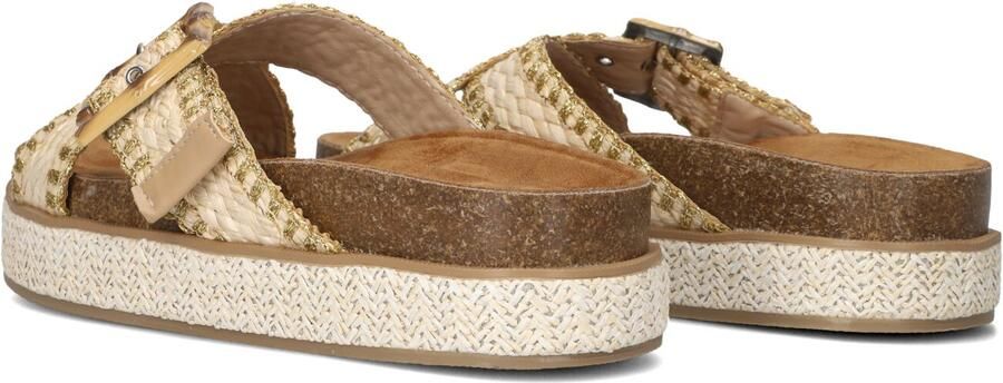 BLASZ Slippers Dames 0663-3 Maat: 42 Materiaal: Raffia Kleur: Beige - Foto 4