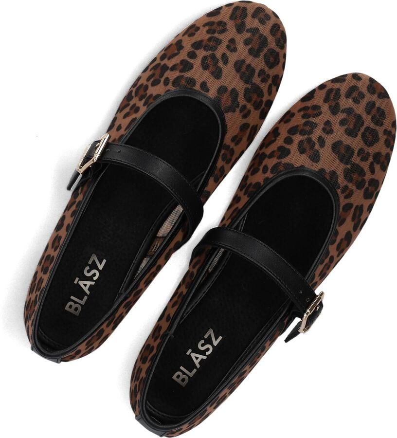 BLASZ Ballerina Dames 1903 Maat: 38 Materiaal: Textiel Kleur: Bruin