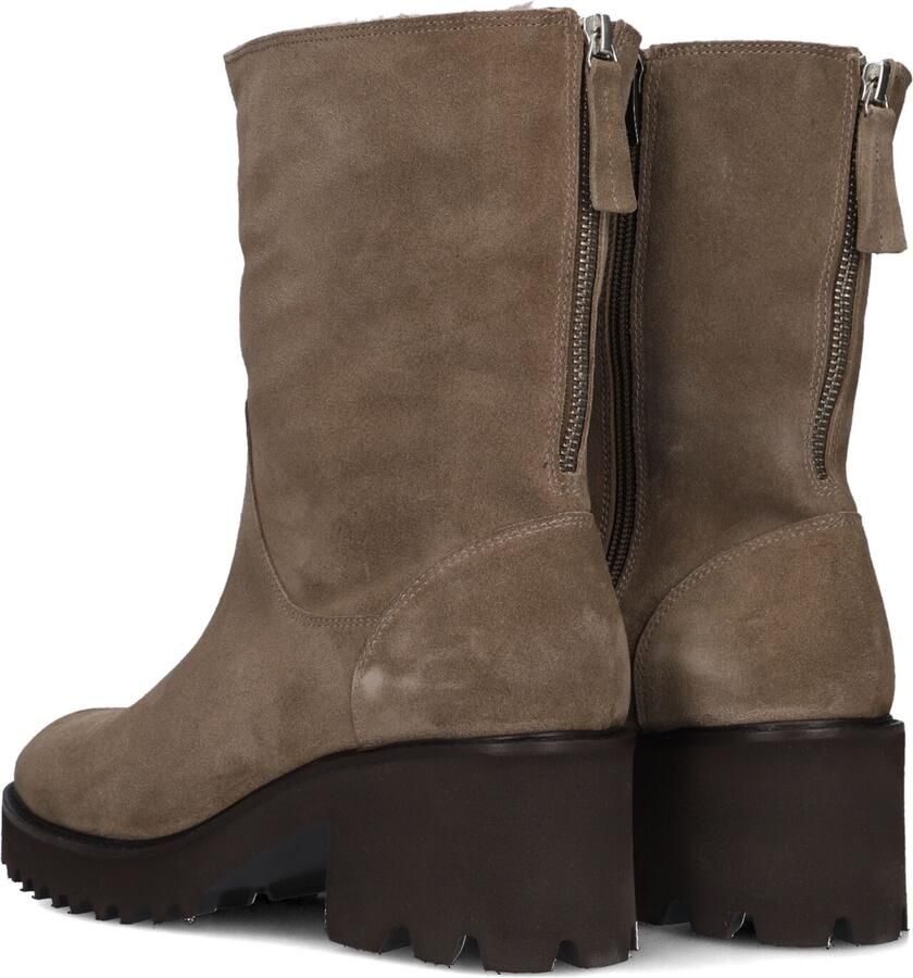 BLASZ Chelsea Boots Dames Evs-2963 Maat: 37 Materiaal: Suède Kleur: Taupe