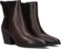 BLASZ 2else202 Enkellaarsjes Enkelboots met rits Dames Bruin - Bruin