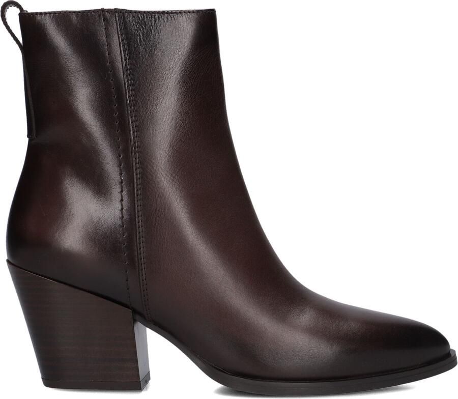 BLASZ 2else202 Enkellaarsjes Enkelboots met rits Dames Bruin - Foto 3