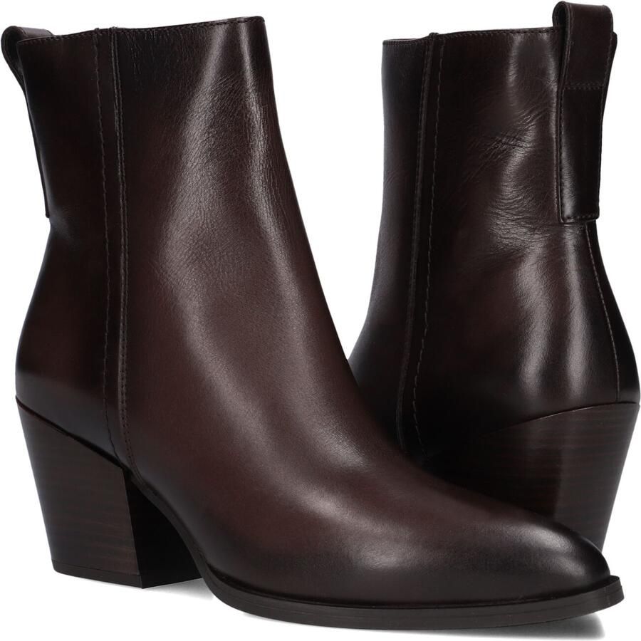 BLASZ 2else202 Enkellaarsjes Enkelboots met rits Dames Bruin - Foto 2