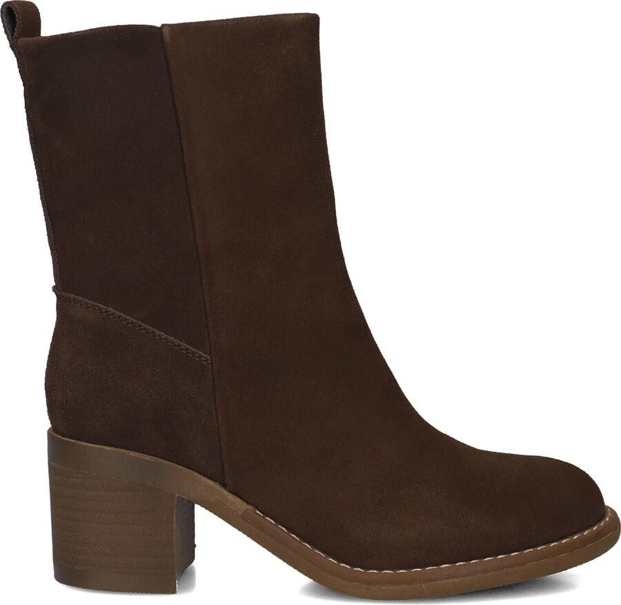 BLASZ Shn2581-09 Enkellaarsjes Enkelboots met rits Dames Bruin - Foto 4