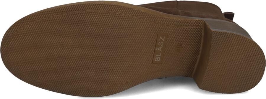BLASZ Shn2581-09 Enkellaarsjes Enkelboots met rits Dames Bruin - Foto 5